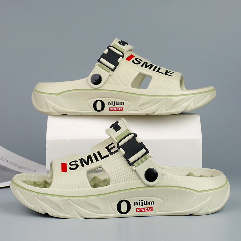 Zomer Mannen Slippers Unisex Strand Sandalen EVA Antislip Vrouw Platform Schoenen Zachte Originele Indoor Slides Comfortabele Hoge Kwaliteit