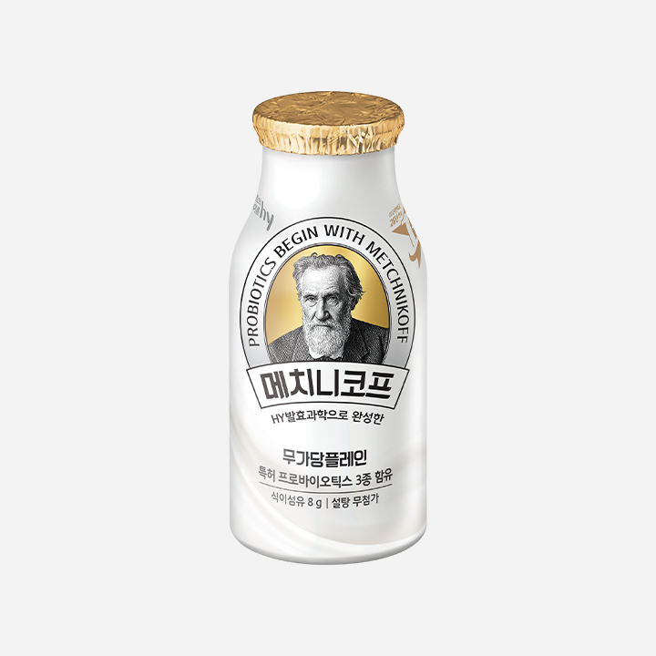 메치니코프 무가당플레인 140ml 12개