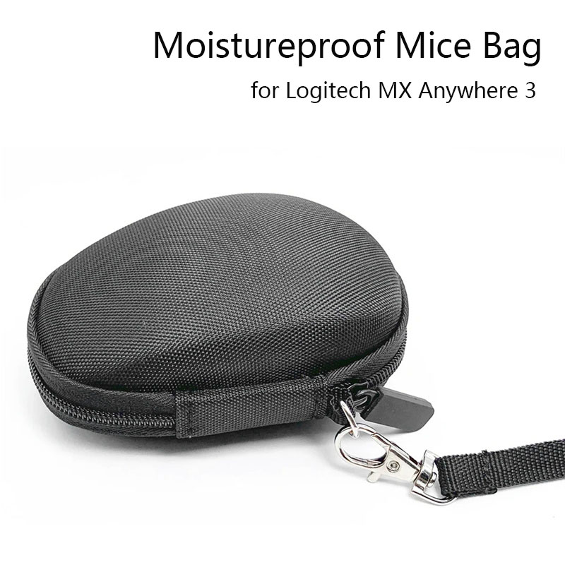Storage Bag Carrying Mouse Protective Cover Mice Hard Case Travel Accessories for Logitech MX Anywhere 1 2 3 Generation 2S