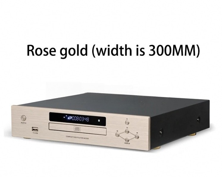 E25 MCD30 HIFI CD Player Bluetooth 5.0 USB Lossless Music Player Balanced Digital Optical Coaxial Output DTS Music Turntable