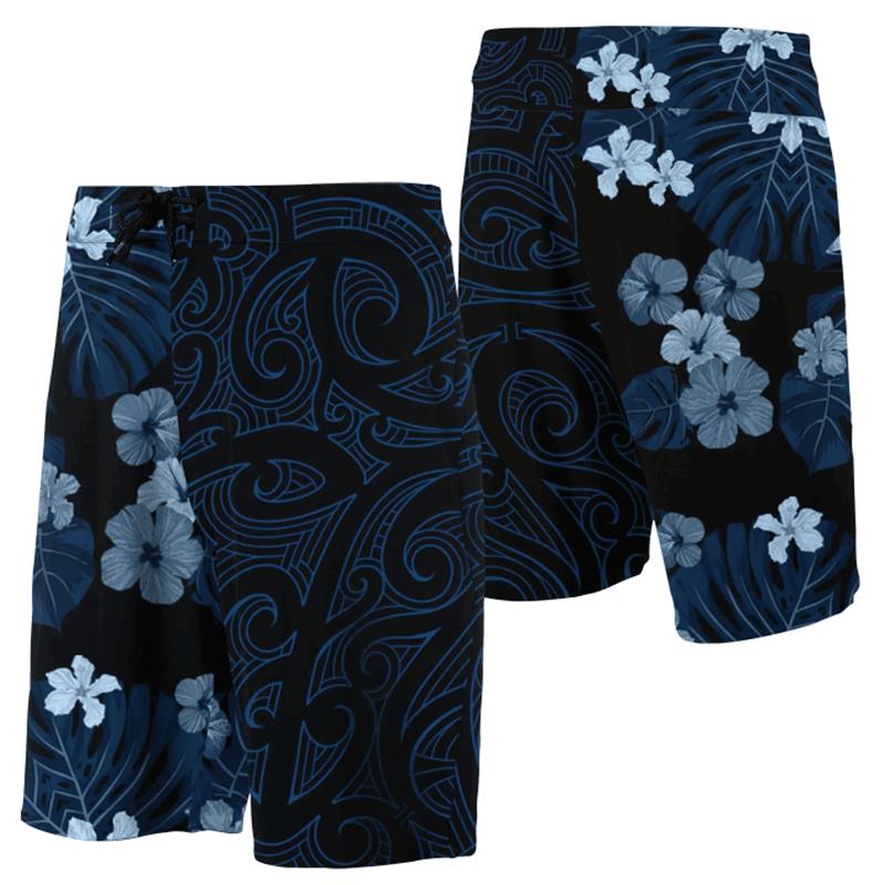 2024 pantalones cortos de playa para Hombre Hawaii verano Tropical polinesio Kanaka mujeres tabla 3D estampado bañadores Ropa Hombre pantalones cortos