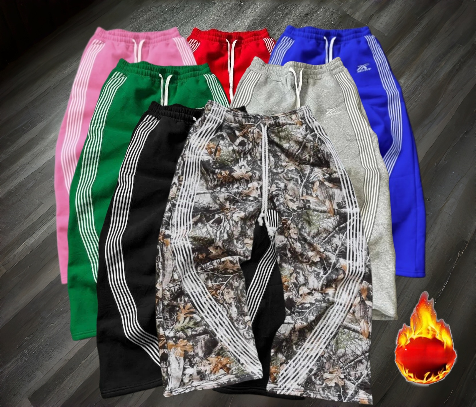 Casual camouflagebroek voor heren Y2k Geborduurd camouflage Functioneel tactisch Functioneel Premium joggingbroek met trekkoord voor dames