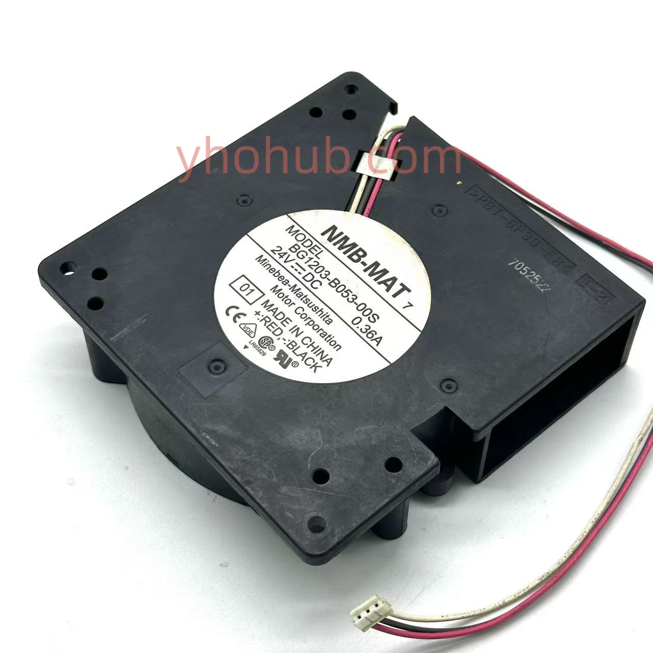 NMB-MAT BG1203-B053-00S DC 24V 0.36A 120x120x32mm 3-проводной Вентилятор охлаждения сервера