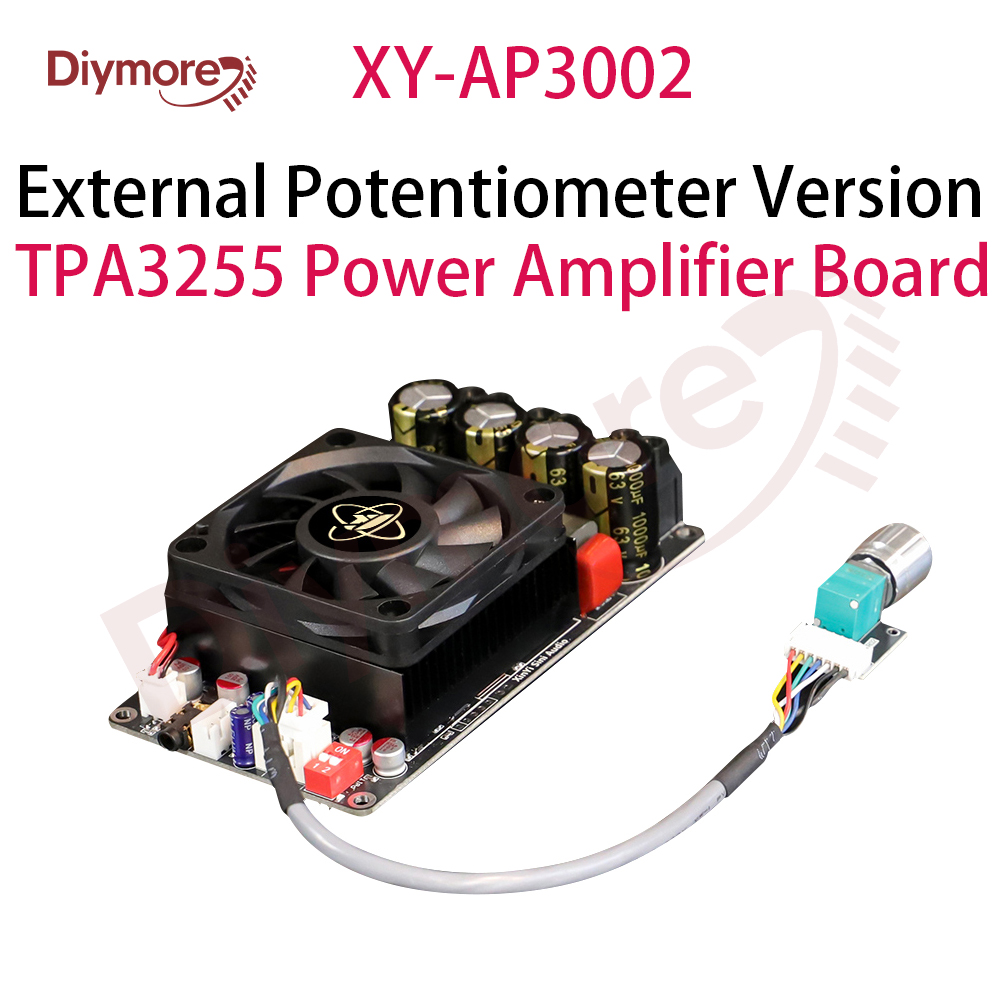 Płytka wzmacniacza cyfrowego XY-AP3002 TPA3255, wysoka moc 300W * 2, mostkowy jednokanałowy 600W, bez POP, zasilanie DC18-51V/10A
