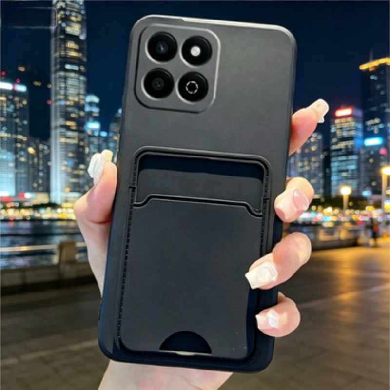 Custodia Protettiva Posteriore in Silicone Morbido Opaco con Slot per Carte e Funzione Portafoglio per Xiaomi 17T Pro 17 Max / Mi 17T Pro