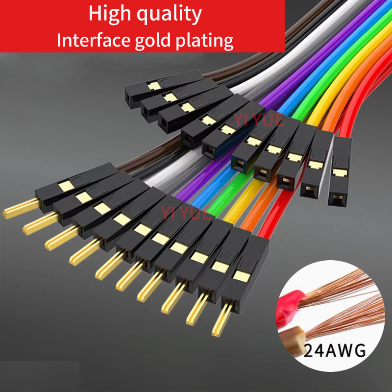 Fil de raccordement Dupont 10 broches, 30cm mâle à mâle + femelle à mâle + câble Dupont femelle à femelle, pour Kit électronique de bricolage Arduino