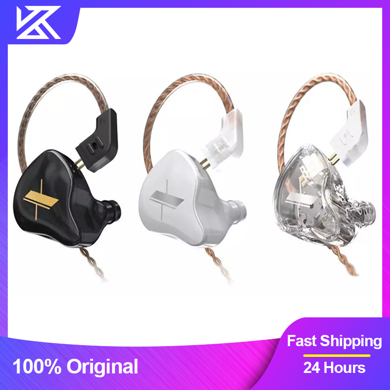 KZ EDX écouteurs filaires avec Microphone dynamique HIFI basse musique écouteurs dans l'oreille moniteur casque antibruit Sport casque