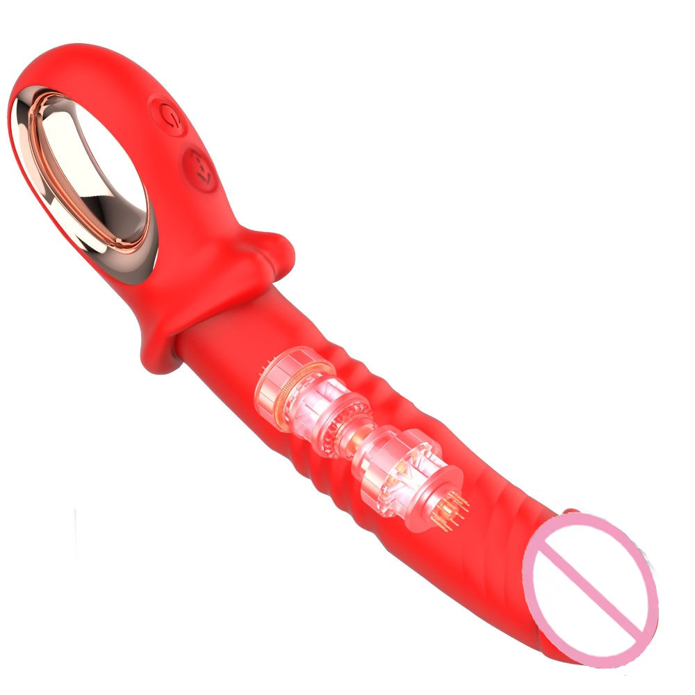 Vibrator Klitoris Silikon, Dildo Getar, Stimulator Titik G, Pemijat Vagina, Mainan Seks untuk Wanita