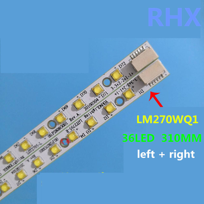 PER Retroilluminazione A LED Lampada barra di striscia Per Apple 27 "LCD LM270WQ1 SD C2 MB270B2U SDA2 SDB1 SDE3 SDE5 SDF1 T2781 T2795 36LED