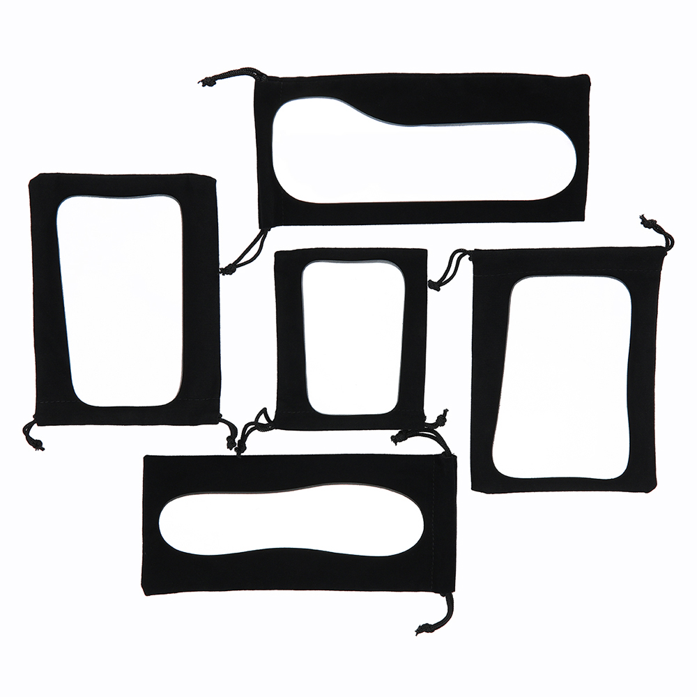 5 unids/set espejo de ortodoncia Dental fotografía herramientas de doble cara Material de vidrio Reflector de odontología Intra Oral