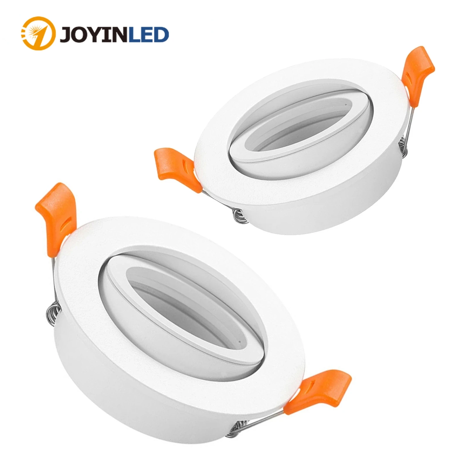 Modern Aluminum Round GU10 MR16 Adjustable Spot Light Fixture LED Downlight Ceiling Spot Light Frame Indoor