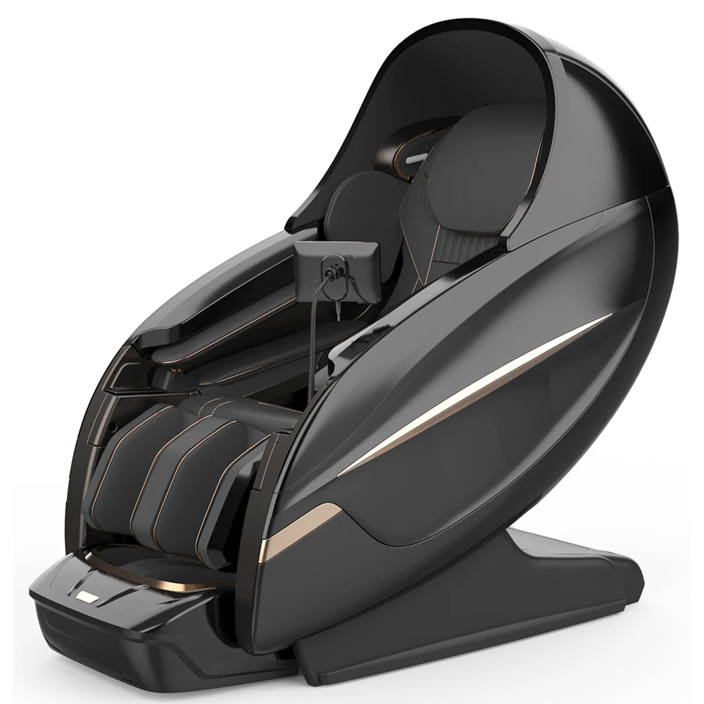 Robot de cuerpo completo moderno de lujo Ai Smart Sl Track silla de masaje de lujo silla de masaje 4D de gravedad cero para el hogar y la Oficina