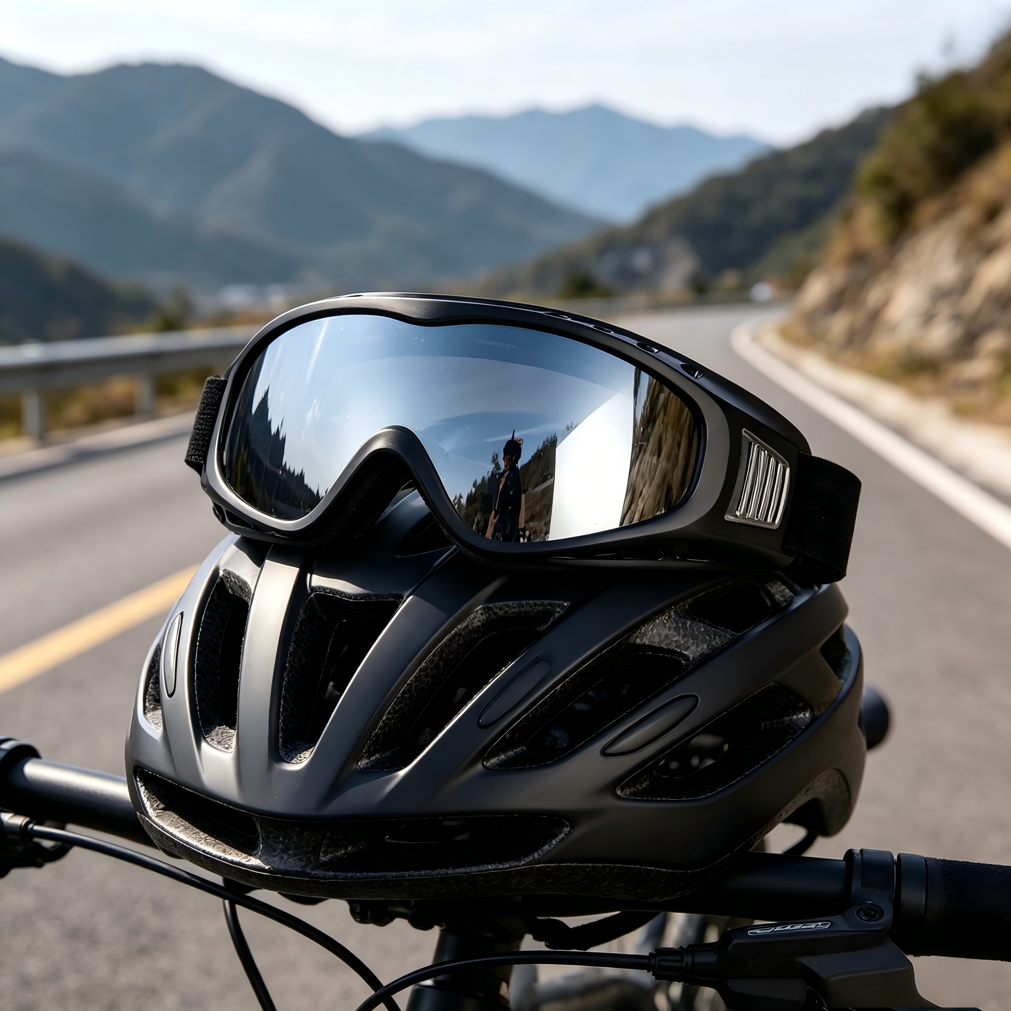 Gafas de Protección Laboral para Exteriores de Doble Capa, Lentes de PC, Protección Contra el Viento, Montables en la Cabeza, para Hombres y Mujeres, Gafas de Esquí