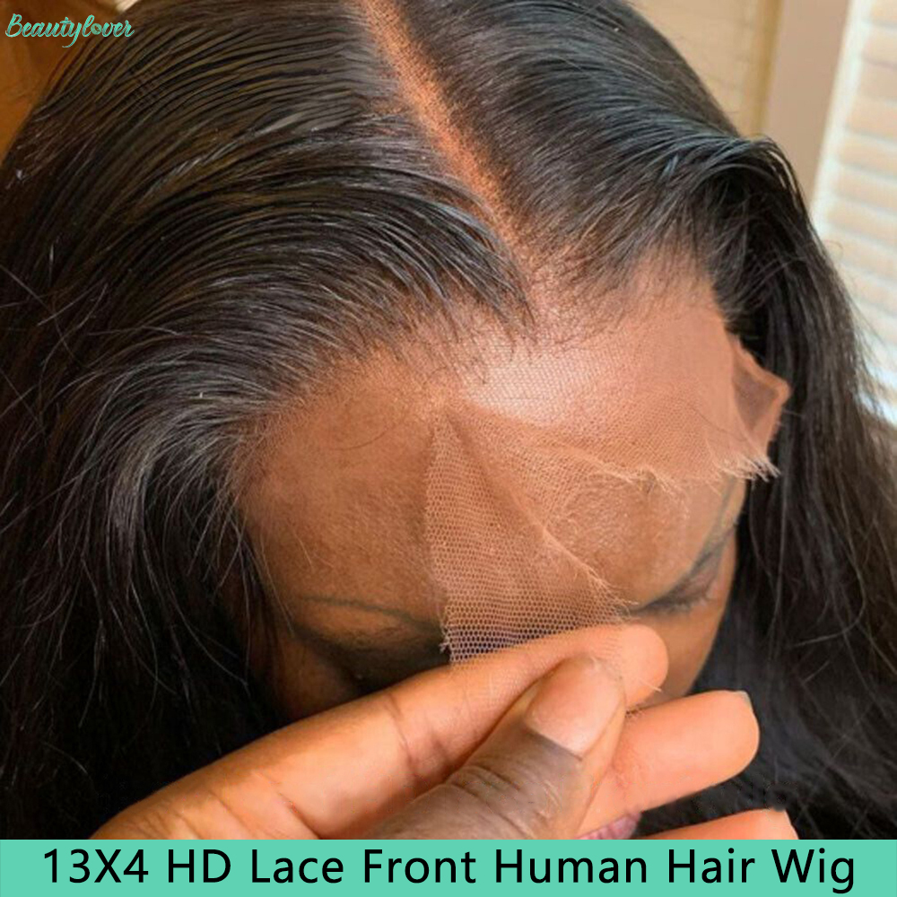 13x4 Echte HD Kanten Pruiken Recht Menselijk Haar Pruiken Echt haar 30 inch Kanten Voorkant Pruik Menselijk haar Pruiken Braziliaans haar Pruiken Voor Vrouwen