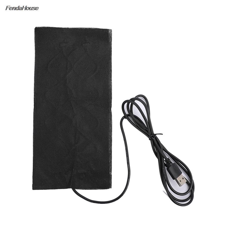 Usb 5V Elektrische Verwarming Pad Diy Thermische Kleding Outdoor Verwarmde Jas Vest Jas 10*20Cm