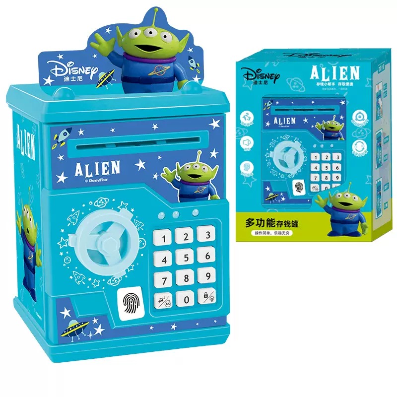 Disney Girls Alien Frozen 2, копилка с отпечатками пальцев, принцесса Эльза, коробка с паролем, коробка для хранения, подарок для девочки, креативная игрушка