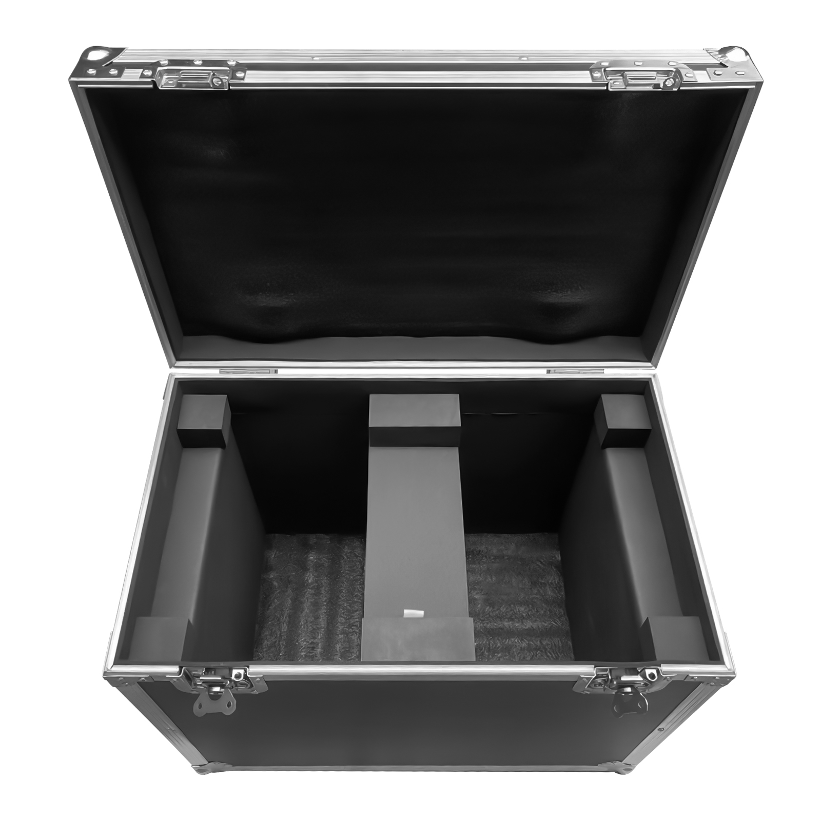 Étui de vol Fieryzeal Gator pour (2), faisceau lumineux à tête mobile 230W, étui de mouche de grande taille avec roues pour lumière de scène Led DJ