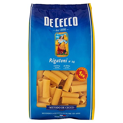De Cecco - Rigatoni N.24, 1 kg-[pacote com 6]