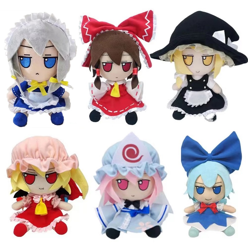 TouHou Project Fumo mainan mewah asap Izayoi Sakuya Remilia Satori boneka Crino Hakurei Reimu Marisa Yuko Konpaku hadiah anak-anak