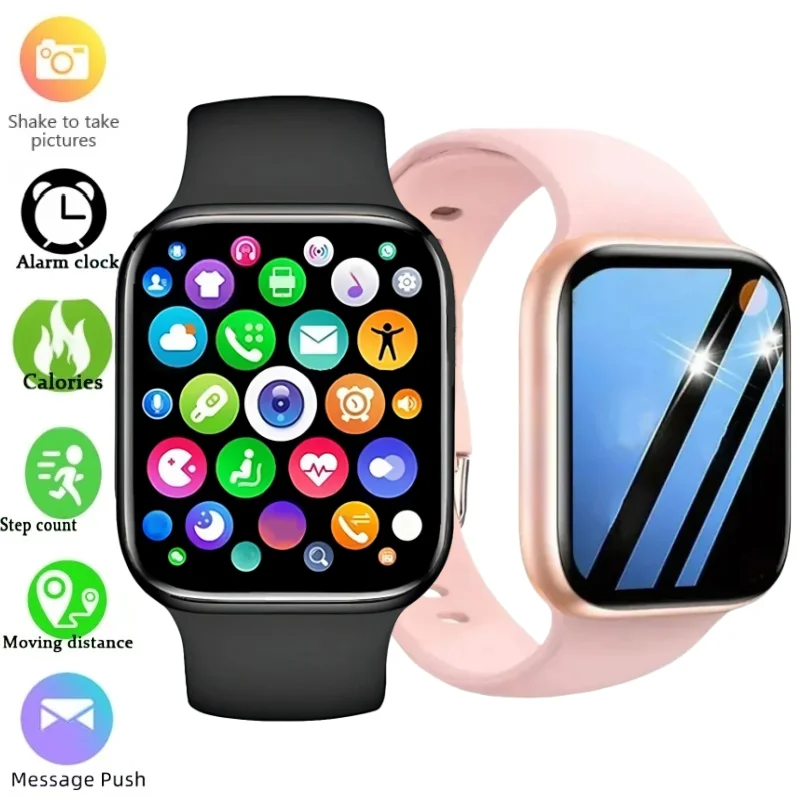 KESHUYOU 2025 Neue Bluetooth-Talk-Smartwatch, Serie 8, Armband, individuelles Zifferblatt, Sport, Damen, Herren, Smartwatch für Android IOS