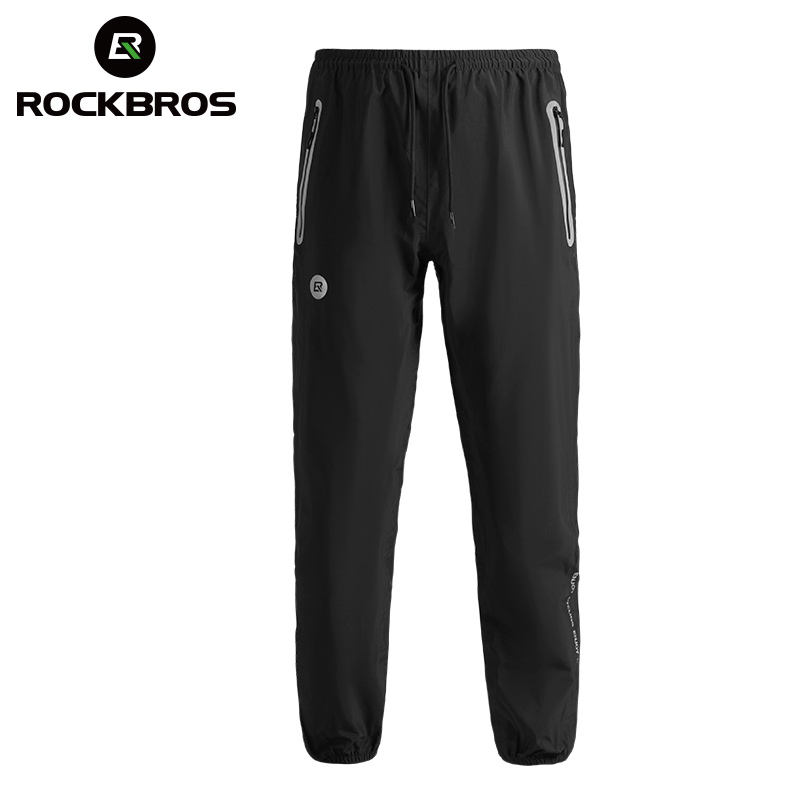 ROCKBROS pantalon de cyclisme imperméable et respirant pantalon de vélo à haute élasticité Fitness Sports de plein air pêche vêtements de cyclisme
