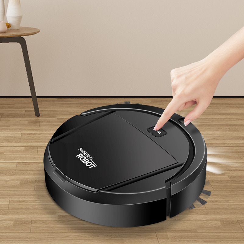 Nuevo Robot aspirador automático, máquina de limpieza en seco y húmedo, barrido inteligente, aspirador inteligente con carga para el hogar
