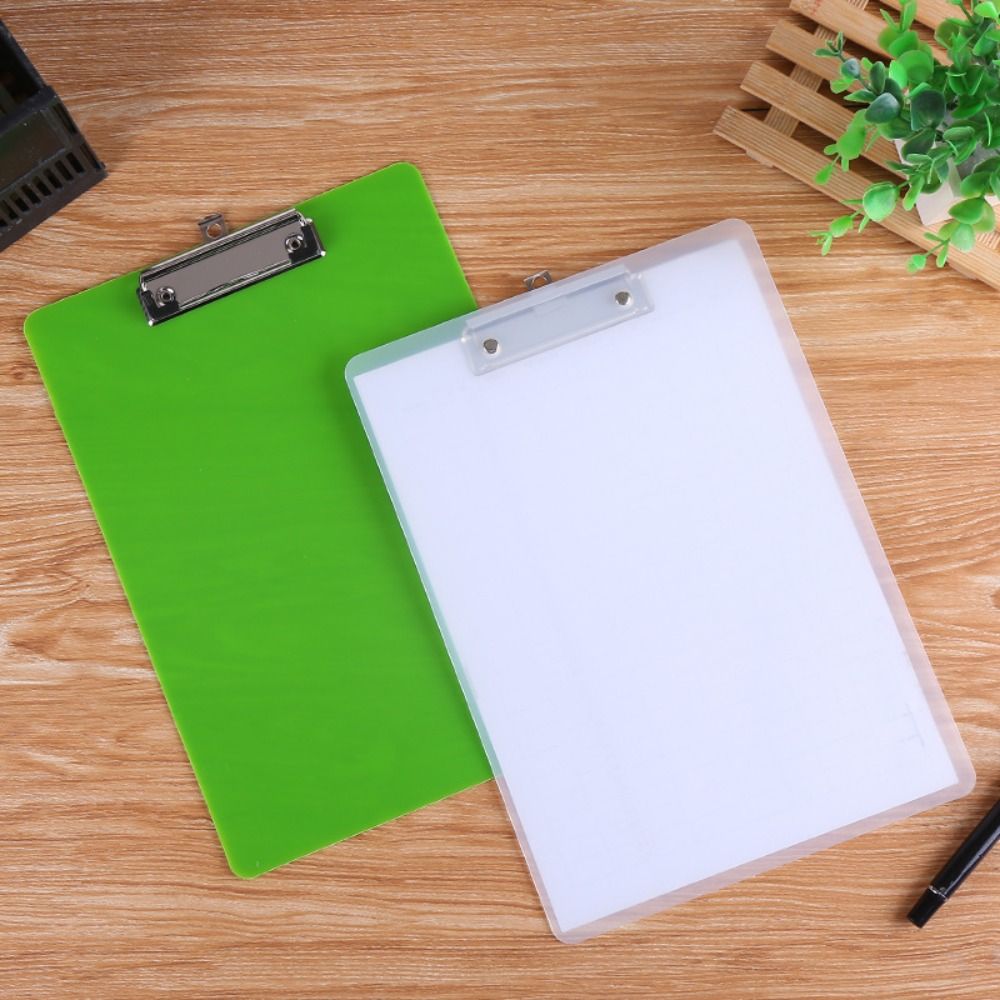 Portapapeles de escritura A4 con Clip dorado de bajo perfil, tableta de escritura, hoja de escritura, almohadilla, carpeta de archivos, abrazadera de tablero, carpeta de documentos