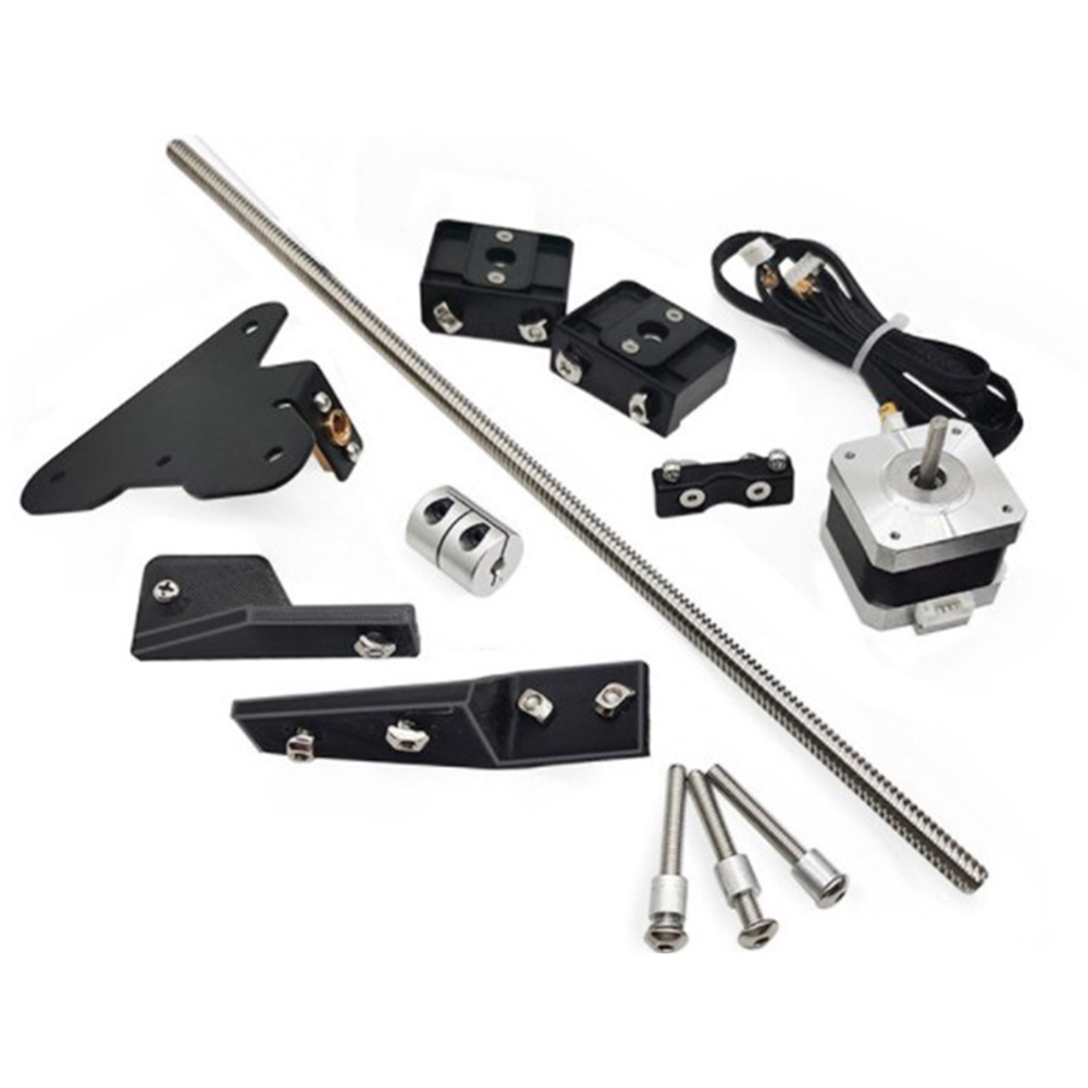 Kit de atualização de eixo Z duplo Ender 3 com parafuso de chumbo de motor de passo, kit de atualização de eixo Z duplo para Ender 3 V2, Ender 3 Pro, Ender 3