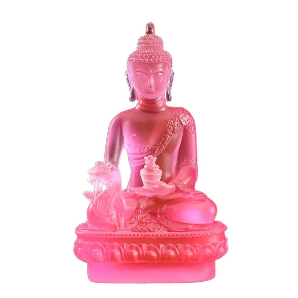 Medicina statue di Buddha ornamento resina Feng Shui Lucky Shakya Muni Buddha scultura Home Office decorazione del giardino