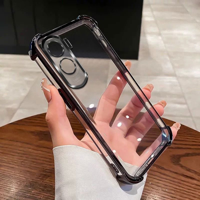 Etui na telefon Honor 90 Lite Etui na telefon Honor 90 Lite CRT-NX1 Pogrubienie czterech narożników Odporne na wstrząsy silikonowe miękkie etui na tył