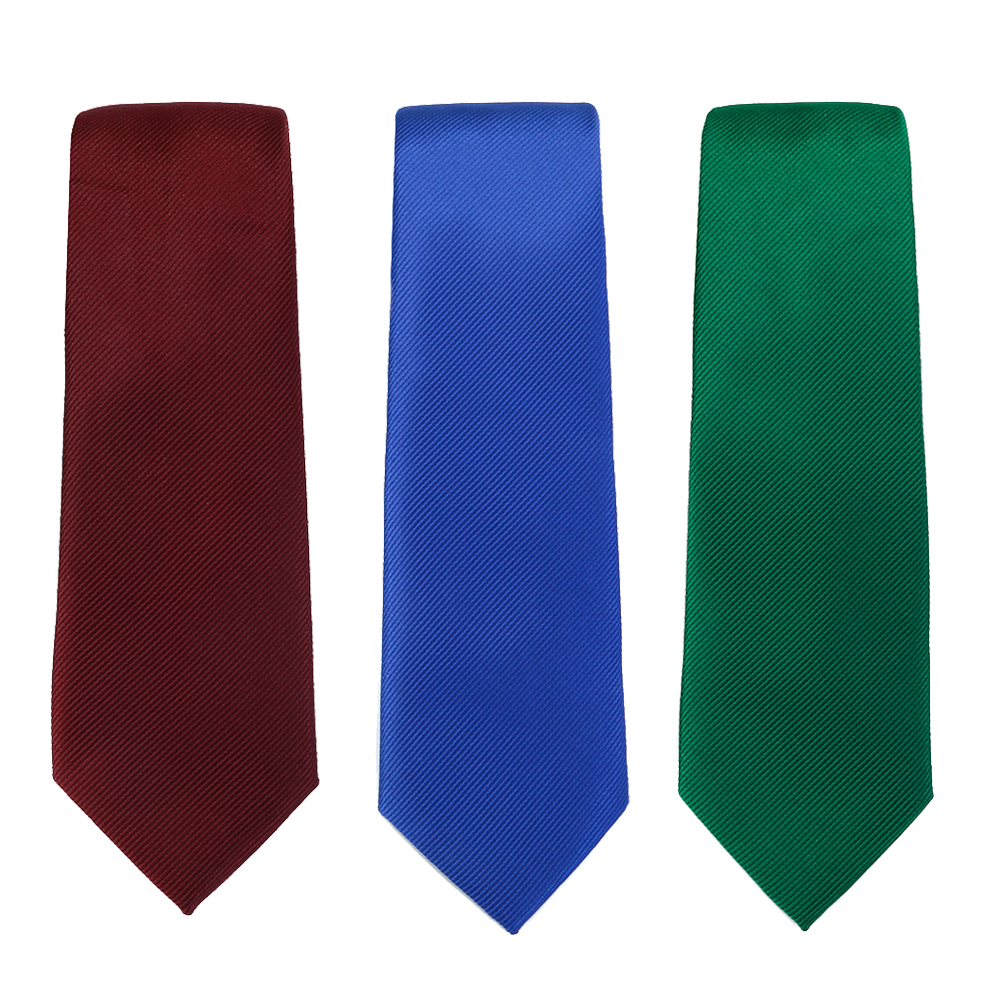 Gravata sólida 7.5cm gravata para homens moda gravatas de casamento fino azul vermelho clássico gravatas de negócios dos homens gravatas clássicas