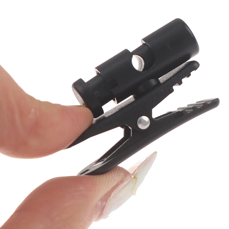 2/5 ชิ้นสายไฟ Clamp Collar ชุดหูฟังคลิปหมุน Clamps คลิปหูฟังหูฟัง Winder อุปกรณ์เสริม