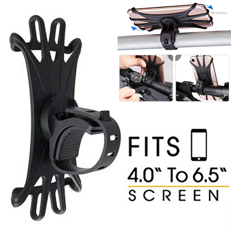 Acessórios para carrinho de bebê, suporte para celular, rack universal 360 giratório, carrinho de bebê, suporte para telefone para iphone, dispositivo gps