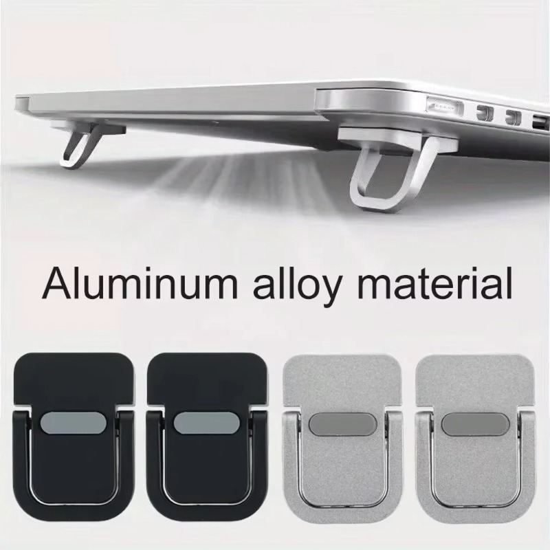 Podstawka pod laptopa, mini przenośny uchwyt na komputer, nóżki do Macbooka, Huawei, Samsung, Xiaomi, Dell, ASUS, Lenovo, HP