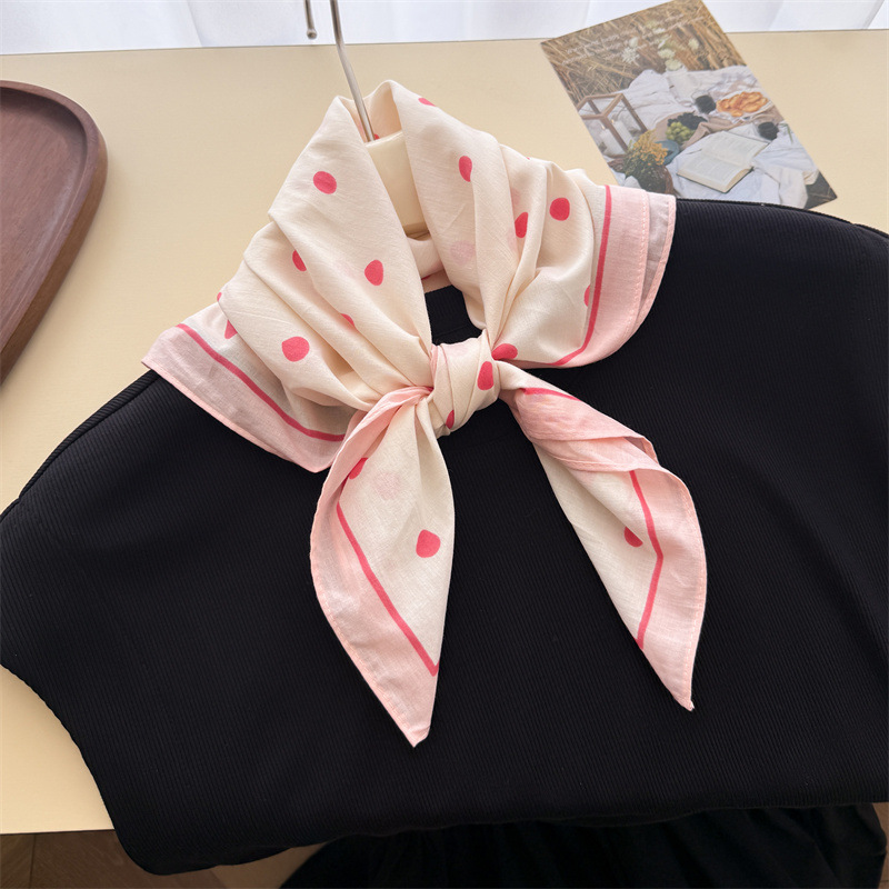 Foulard en coton pour femme, Hijab de luxe, Turban, Foulard carré imprimé, Bandana, Mouchoir, Écharpe, Châle, Enveloppements de mode coupe-vent