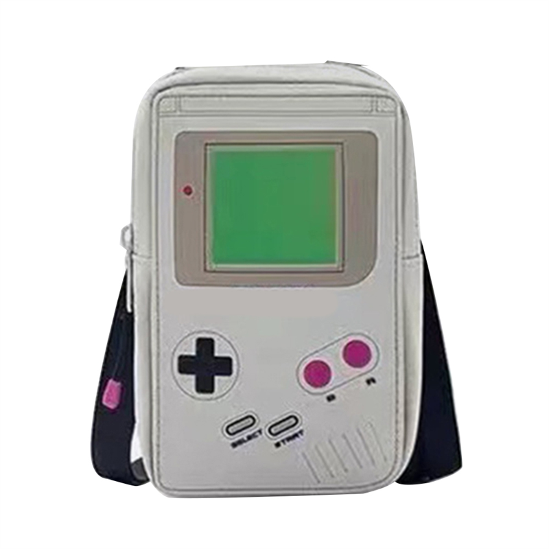 Bolso bandolera pequeño con forma de gamepad DIGIT-EVA, informal, para uso diario, para fanáticos de los juegos