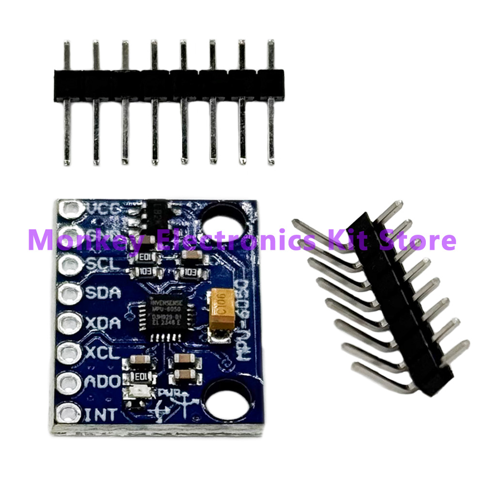 1 STKS GY-521 MPU-6050 MPU6050 Module 3 Axis analoge gyrosensoren + 3 Axis Accelerometer Module