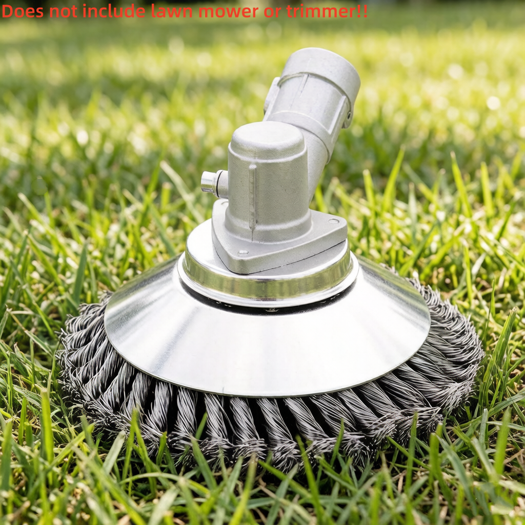 Removable High-efficiency Weeding Wire Trimming Head Multifunctional Enhanced Weeding Brush with Lawn Mower and Trimmer Required