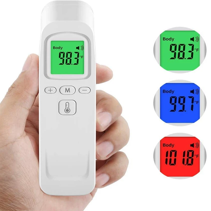 Termómetro Digital infrarrojo para la frente, medidor de temperatura sin contacto para bebés, clínico, electrónico, médico, para adultos