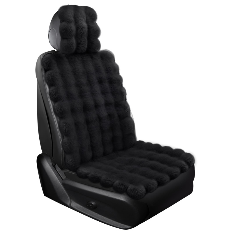 Housse de siège de voiture en peluche artificielle, coussin d'hiver pour Lada dora berline Sport Kalina Granta Vesta Niva Largus Vaz, accessoires de voiture