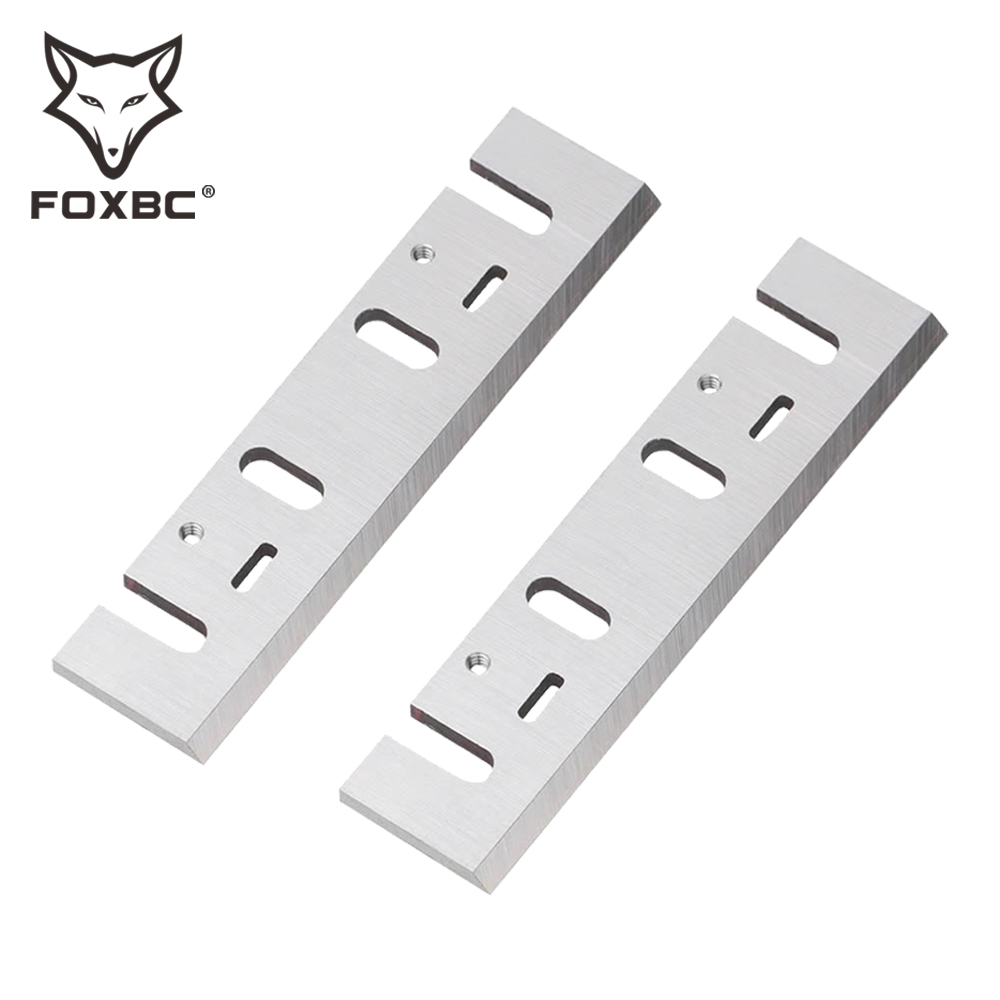 Строгальные лезвия FOXBC 136x32x3 мм для электрического строгального станка Makita 1804N-набор из 2 шт.
