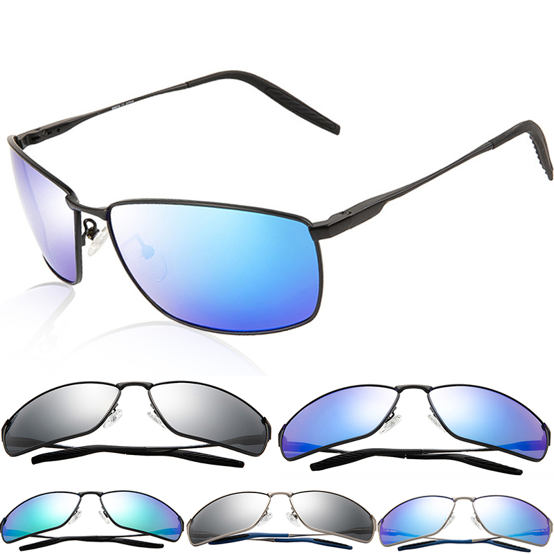 Unisex TURRET Sunglasses Men Women Brand Sports Goggles UV400 Protection Rectangle Polarized Sunglasses Travel Oculo