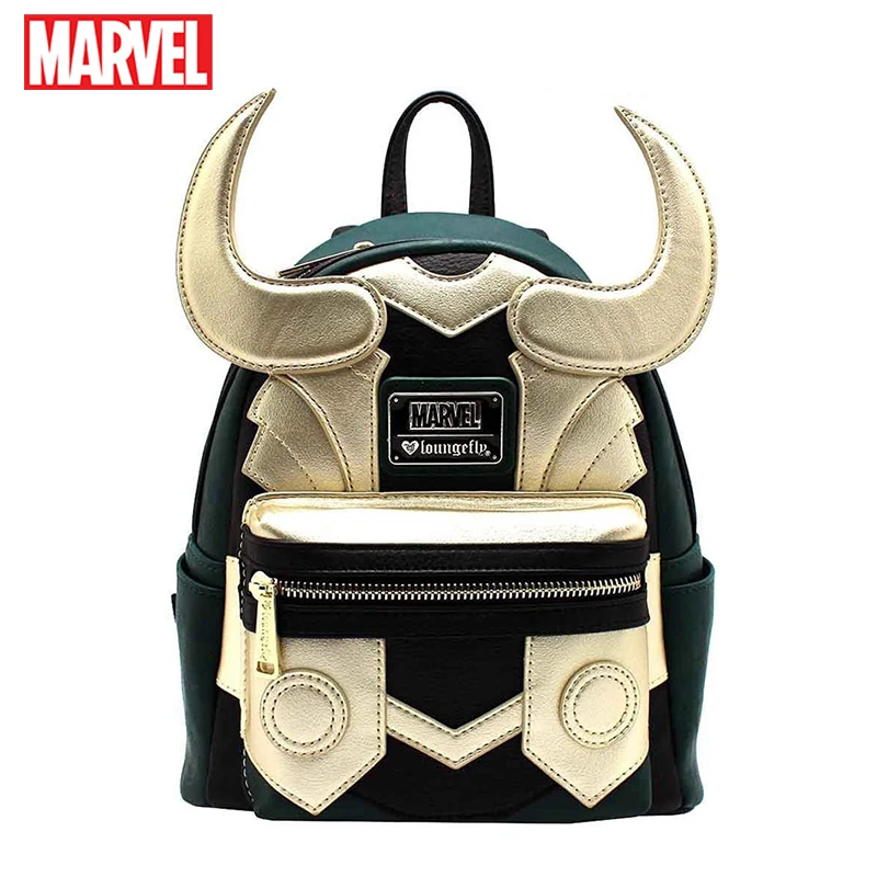 Marvel Loungefly Loki Classic Bags Damen-Umhängetasche mit doppeltem Riemen