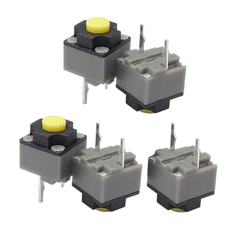 5PCS Kailh Mute Button 6x6x7.3mm Square Silent Mouse Micro Repair Parts Replace Rectangle Micro
