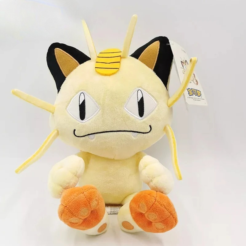 25 см оригинальная плюшевая игрушка Cute Meowth Soft Kawaii милые лучшие подарки для аниме мультяшная плюшевая кукла фигурка игрушка для детей подарок на день рождения