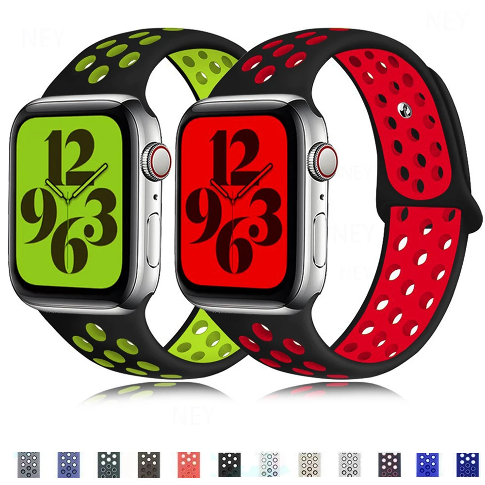 Cinturino sportivo per cinturino Apple Watch Ultra 49mm 44mm 45mm 38/40mm/41mm Bracciale Pride in silicone correa iWatch Series 8 7 6 4 5 3 9 SE