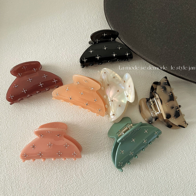 Kleine Flash Diamant Ijs Kleur Leuke Meisje Haarspeld Goede Textuur Kleine En Prachtige Grijpen Clip Haarspeld Haaraccessoires
