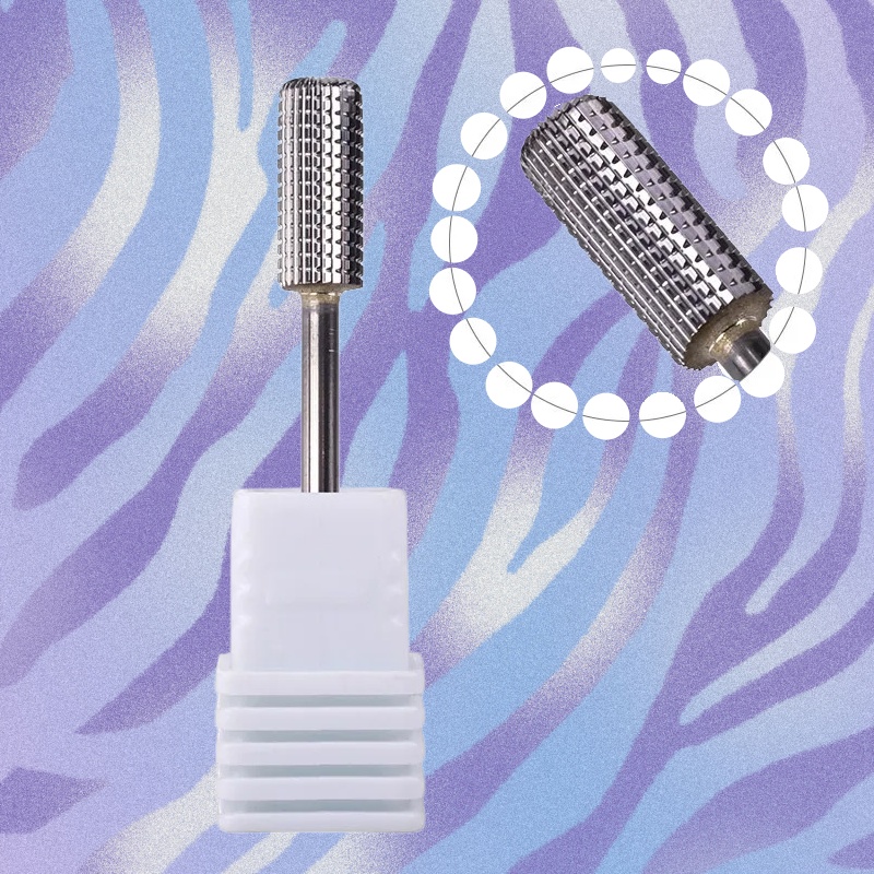 Foret à ongles bidirectionnel en carbure de tungstène 5 en 1, fraises à cuticules pour manucure, accessoires de perceuse électrique, outil de retrait de Gel