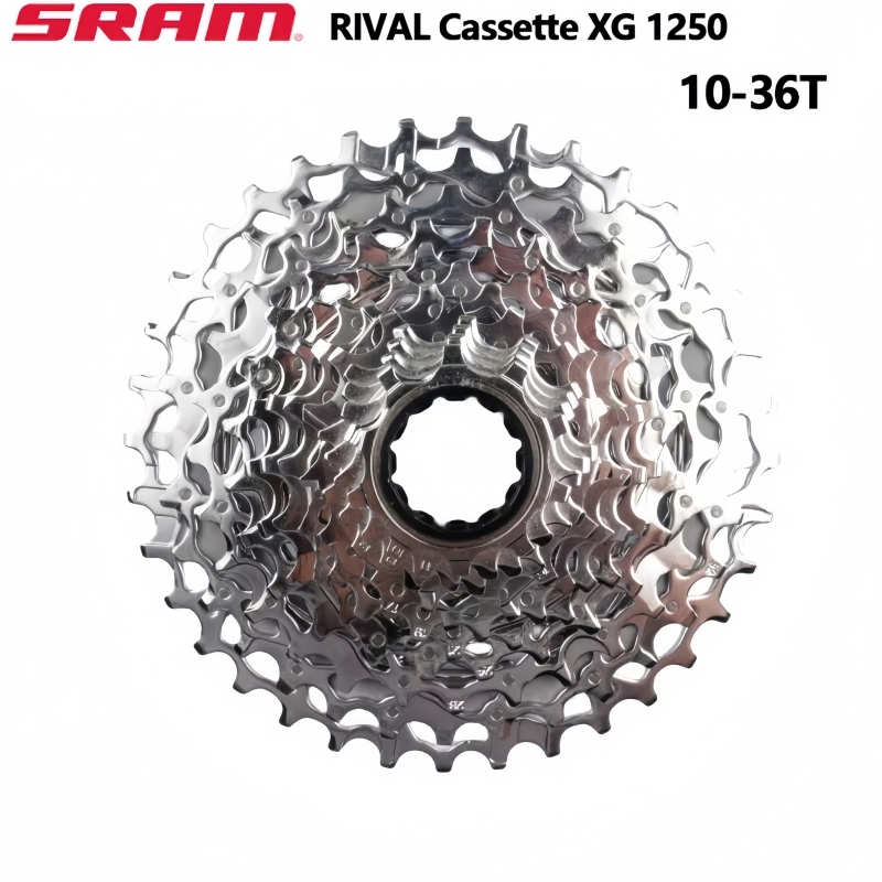 SRAM Rival 1250 Cassette XG 12S 10-36T argent 1251 XPLR XG 10-44T 12 vitesses vélo de route cyclisme roue libre CS-XG-1251