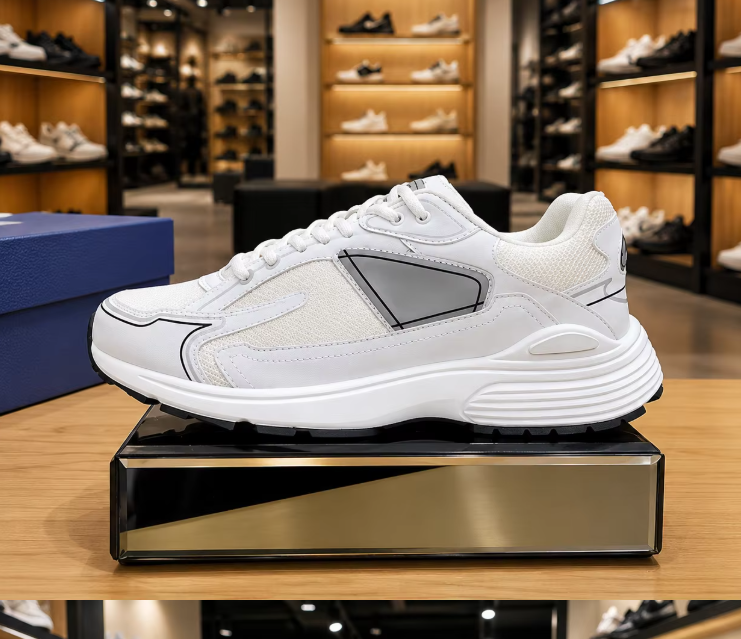 2026 Hoge kwaliteit party schoenen voor heren en dames, ademende mesh sportschoenen B30 nieuwe casual sportschoenen lage sneakers